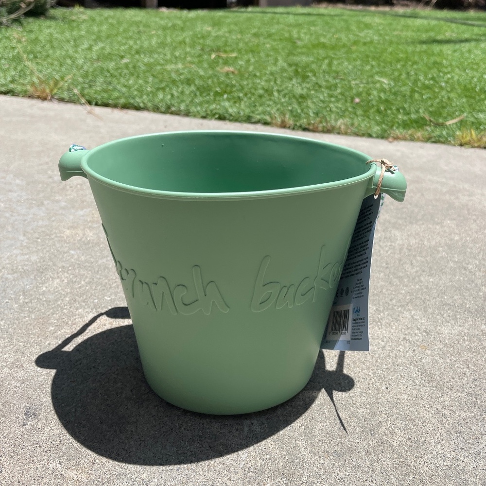 Scrunch bucket green